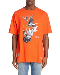 Heron Preston Heron Dove Graphic T Shirt