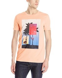 Hugo Boss Boss Orange Temyo 3 Palm Tree Graphic T Shirt