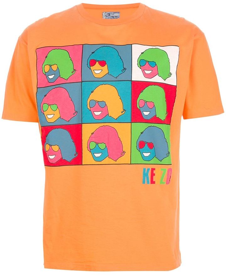 Kenzo Pop T Shirt, $325 | farfetch.com | Lookastic