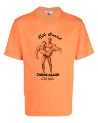 Carne Bollente Life Guard Carne Beach Print T Shirt