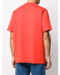 MSGM Logo Print Boxy T Shirt