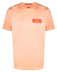 C.P. Company Logo Print Cotton T Shirt