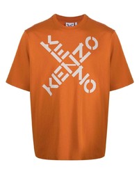 Kenzo Logo Print Cotton T Shirt