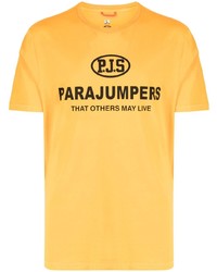 Parajumpers Logo Print Jersey T Shirt