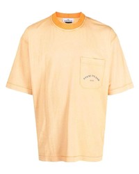 Stone Island Logo Print Short Sleeve T Shirt