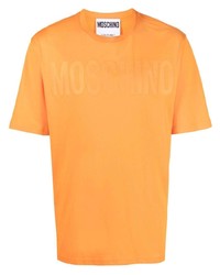 Moschino Logo Print Short Sleeved T Shirt