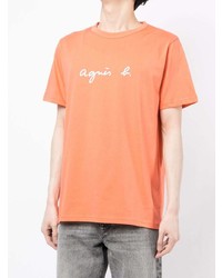 agnès b. Logo Print T Shirt