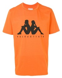 Paura Logo Print T Shirt