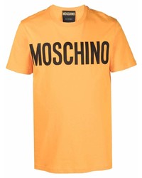 Moschino Logo Print T Shirt