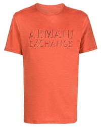 Armani Exchange Logo Print T Shirt