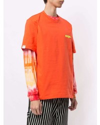 MSGM Logo Printed T Shirt