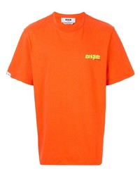 MSGM Logo Printed T Shirt