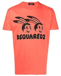 DSQUARED2 Lunar New Year Cotton T Shirt