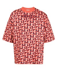 Kenzo Monogram Pattern T Shirt