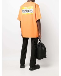 Vetements My Name Is Logo Print T Shirt