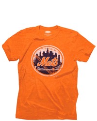 Majestic Threads New York Mets Primary Logo Tri Blend T Shirt