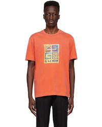 Givenchy Orange 4g Sun T Shirt