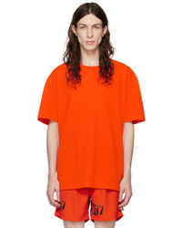 Ksubi Orange 4x4 T Shirt