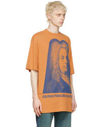 Acne Studios Orange Cotton T Shirt