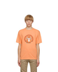 MAISON KITSUNÉ Orange Flower Fox T Shirt