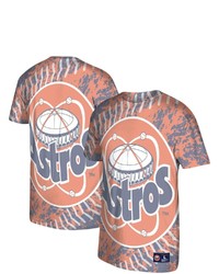 Mitchell & Ness Orange Houston Astros Historic Logo Jumbotron T Shirt At Nordstrom