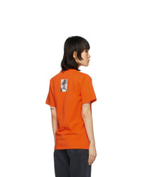 Noah NYC Orange Joan Of Arc T Shirt