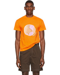 Jacquemus Orange La Montagne Le T Shirt Monde T Shirt