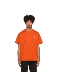 Wooyoungmi Orange Logo T Shirt