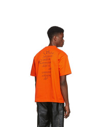 St-Henri Orange Lorem T Shirt