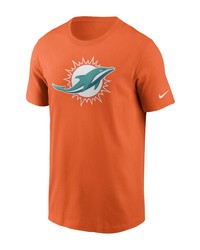 Nike Orange Miami Dolphins Primary Logo T Shirt At Nordstrom