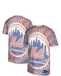 Mitchell & Ness Orange New York Mets Jumbotron T Shirt