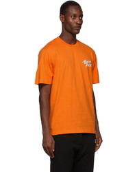 CARHARTT WORK IN PROGRESS Orange Picnic In Paris T Shirt
