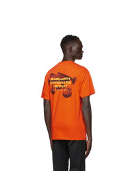 CARHARTT WORK IN PROGRESS Orange Screws T Shirt