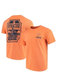 IMAGE ONE Orange Syracuse Orange Comfort Colors Campus Icon T Shirt