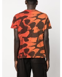 Parajumpers Outback Abstract Print Cotton T Shirt