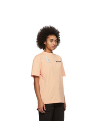 Palm Angels Pink New Basic T Shirt
