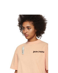 Palm Angels Pink New Basic T Shirt