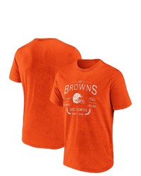 NFL X DARIUS RUCKE R Collection By Fanatics Orange Cleveland Browns T Shirt