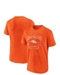 NFL X DARIUS RUCKE R Collection By Fanatics Orange Denver Broncos T Shirt