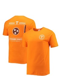 GREAT STATE CLOTHING Tenn Orange Tennessee Volunteers Washed Flag T Shirt In Tennessee Orange At Nordstrom
