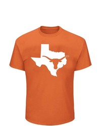 PROFILE Texas Orange Texas Longhorns State Big Tall T Shirt