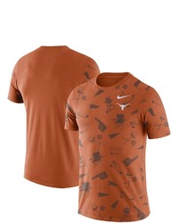 Nike Texas Orange Texas Longhorns Tailgate T Shirt In Burnt Orange At Nordstrom