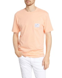 Southern Tide This Way To The Beach Pocket Graphic Tee
