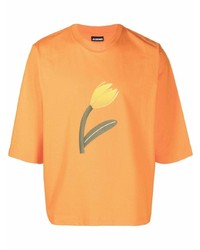 Jacquemus Tulip Print T Shirt