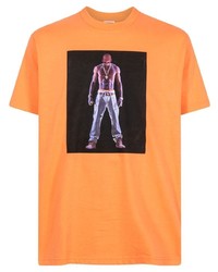 Supreme Tupac Hologram Cotton T Shirt