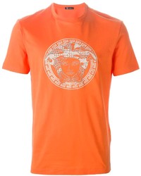 versace orange t shirt