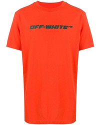 Off-White Workers Print T Shirt