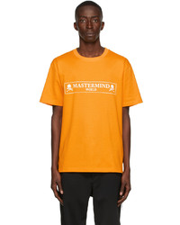 Mastermind World Yellow Boxed Logo T Shirt