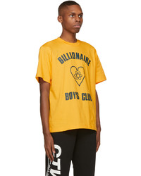 Billionaire Boys Club Yellow Heart Logo T Shirt