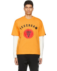 Icecream Yellow Signet Logo T Shirt